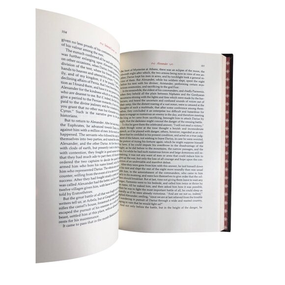 Plutarch Selected Lives Franklin Library Leather Book 1982 Drysden Translation - Picture 11 of 12